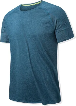 Quick Dry Mens T-Shirts Summer Workout Running Fitness Athletic Short Sleeve Shirts Oversize Gym Performance Undershirts
