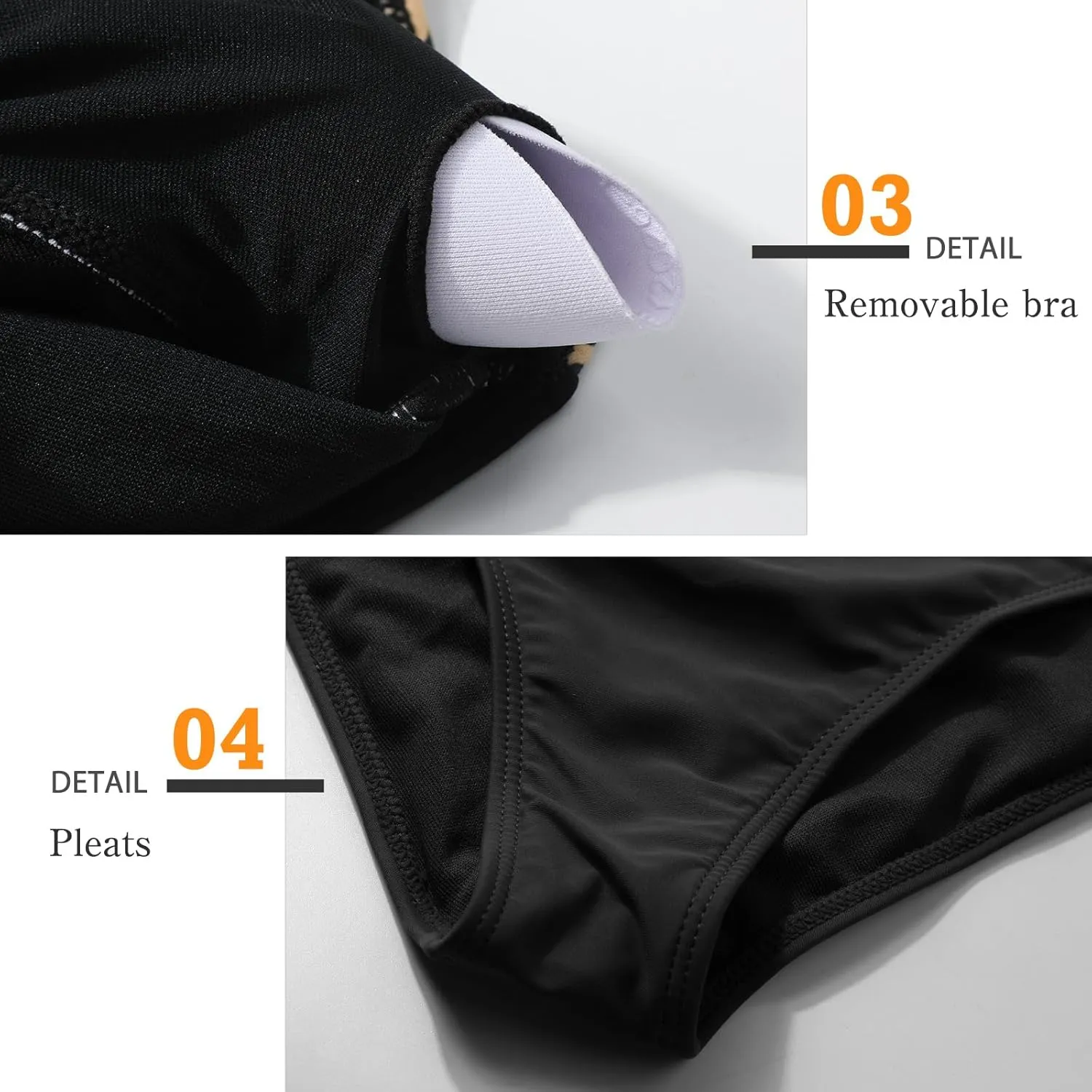SEAFORM Elegant Butterfly Tie Waist Cinching Tummy Control Monokini Swimsuit Stylish Flattering Summer Beachwear for Women