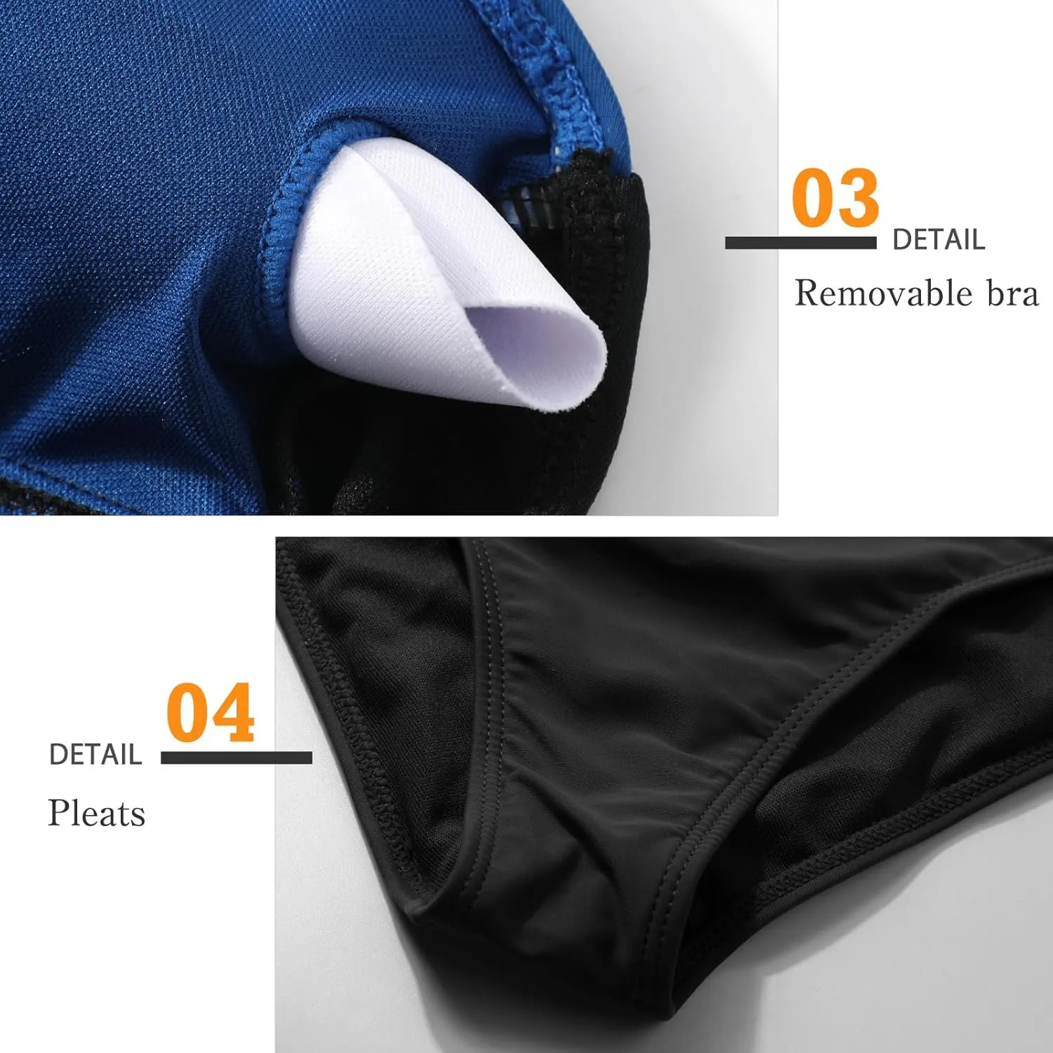 SEAFORM Elegant Butterfly Tie Waist Cinching Tummy Control Monokini Swimsuit Stylish Flattering Summer Beachwear for Women