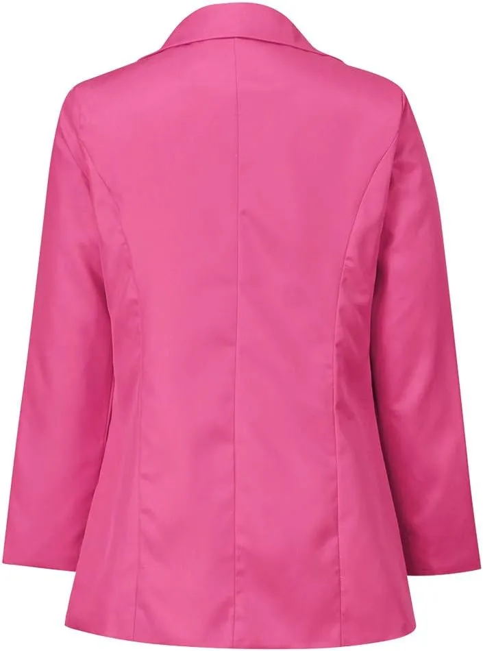 SHAOBGE Homecoming Blazers for Women 2024 Business Casual Plus Size Jackets Long Sleeve Back to School Dressy Fashion Blazer