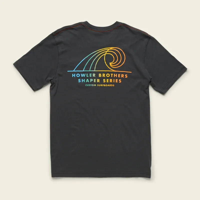 Shaper Series Chromatic Select Pocket T-Shirt: Antique Black