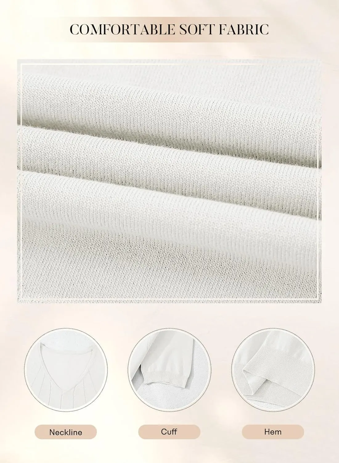 SHEWIN Women's Summer Short Sleeve Sweaters Crewneck Pleated Knit Tops Business Casual Work Shirts Blouses