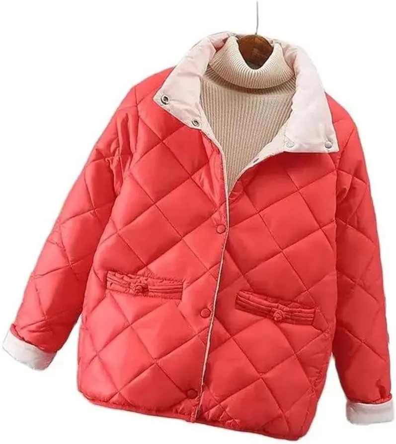 Short Down Cotton Padded Jacket Winter Korean Version Loose Light Thin Coat Women's Cotton Jacket