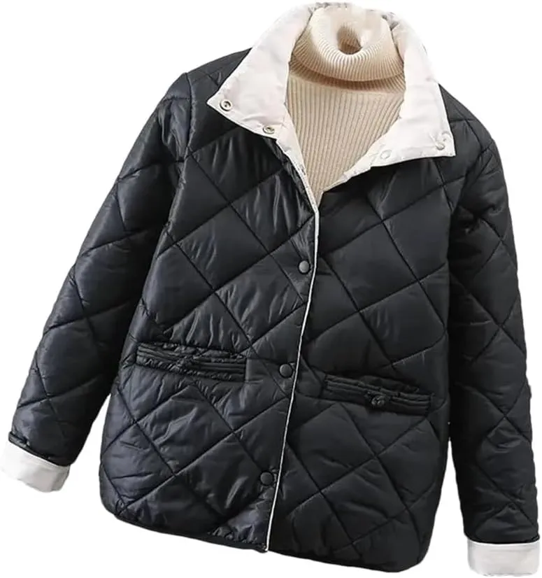 Short Down Cotton Padded Jacket Winter Korean Version Loose Light Thin Coat Women's Cotton Jacket