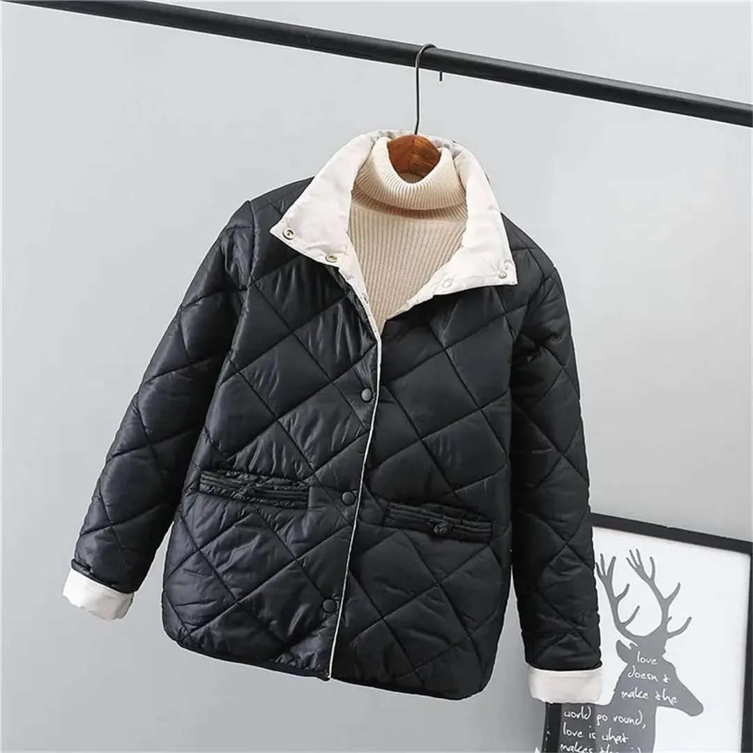 Short Down Cotton Padded Jacket Winter Korean Version Loose Light Thin Coat Women's Cotton Jacket