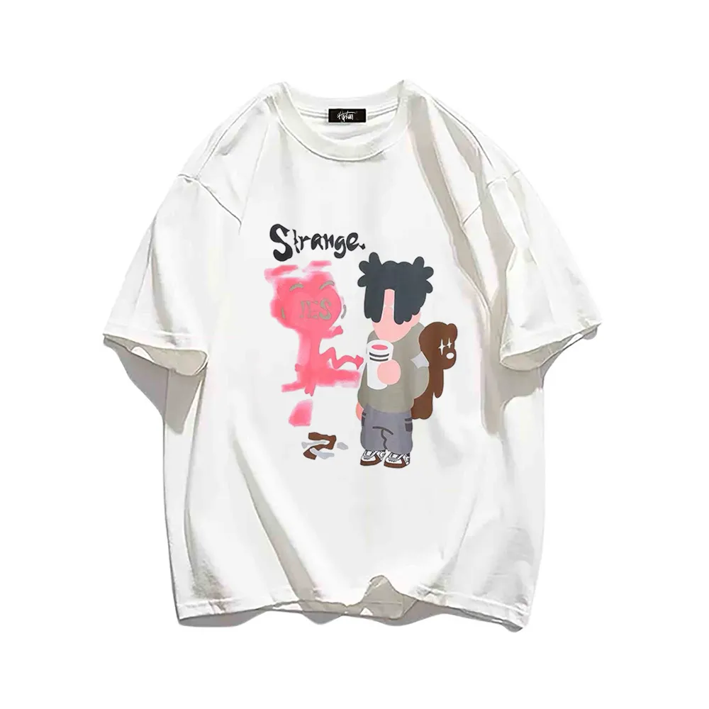 “Simple Pink Graffiti” T-shirt