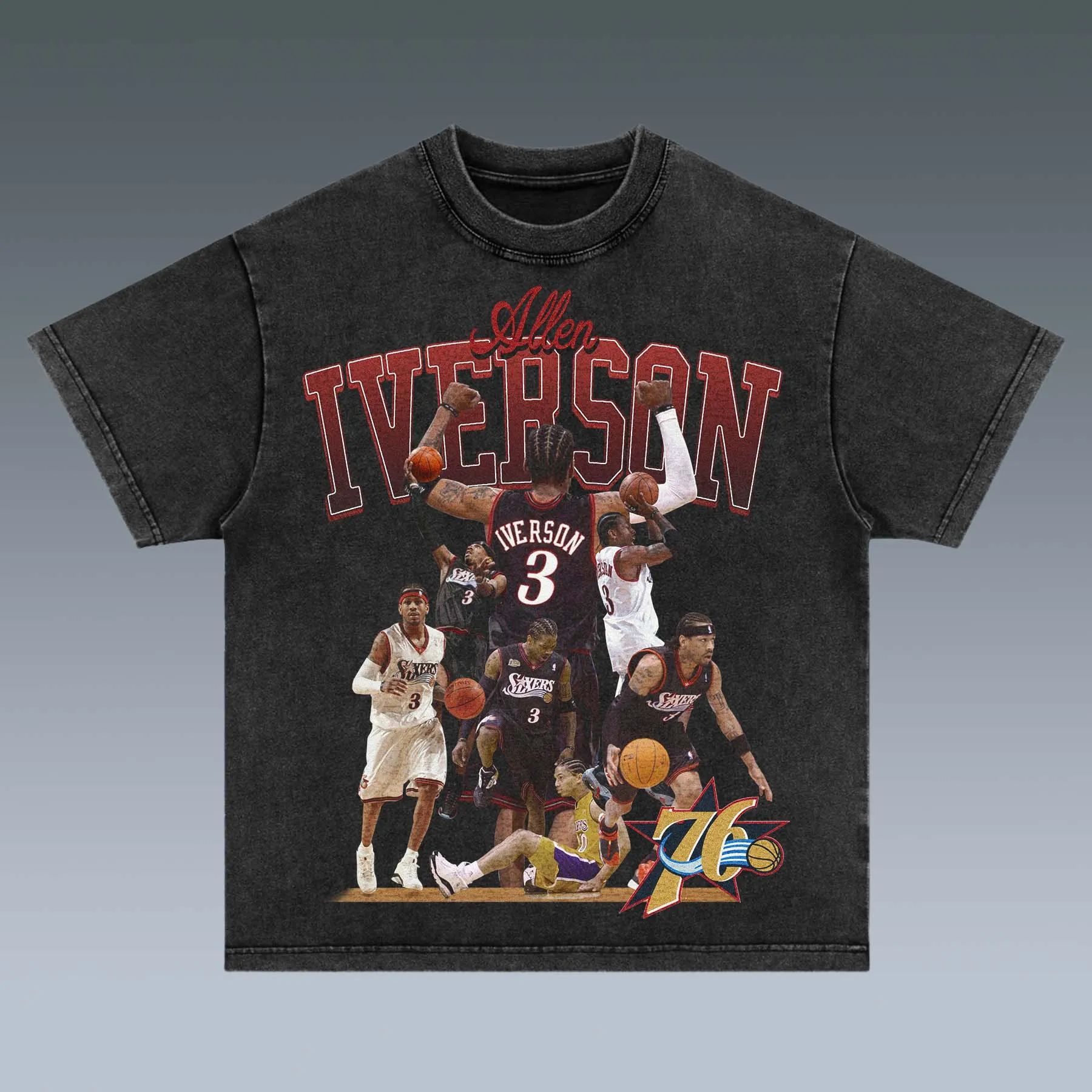 VINTAGE TEE |  ALLEN IVERSON& AI& ANSWER