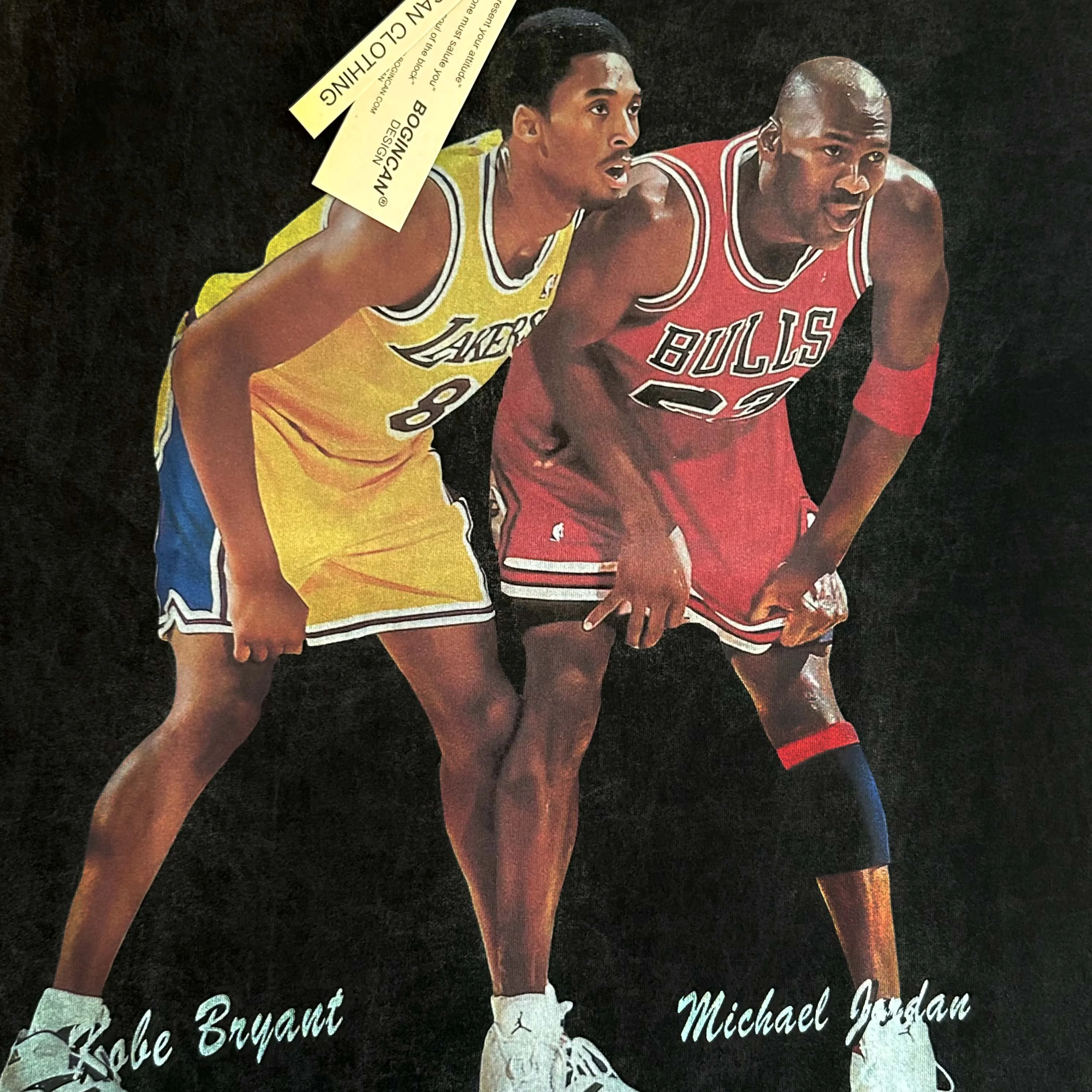 VINTAGE TEE |  KOBE & MICHAEL JORDAN