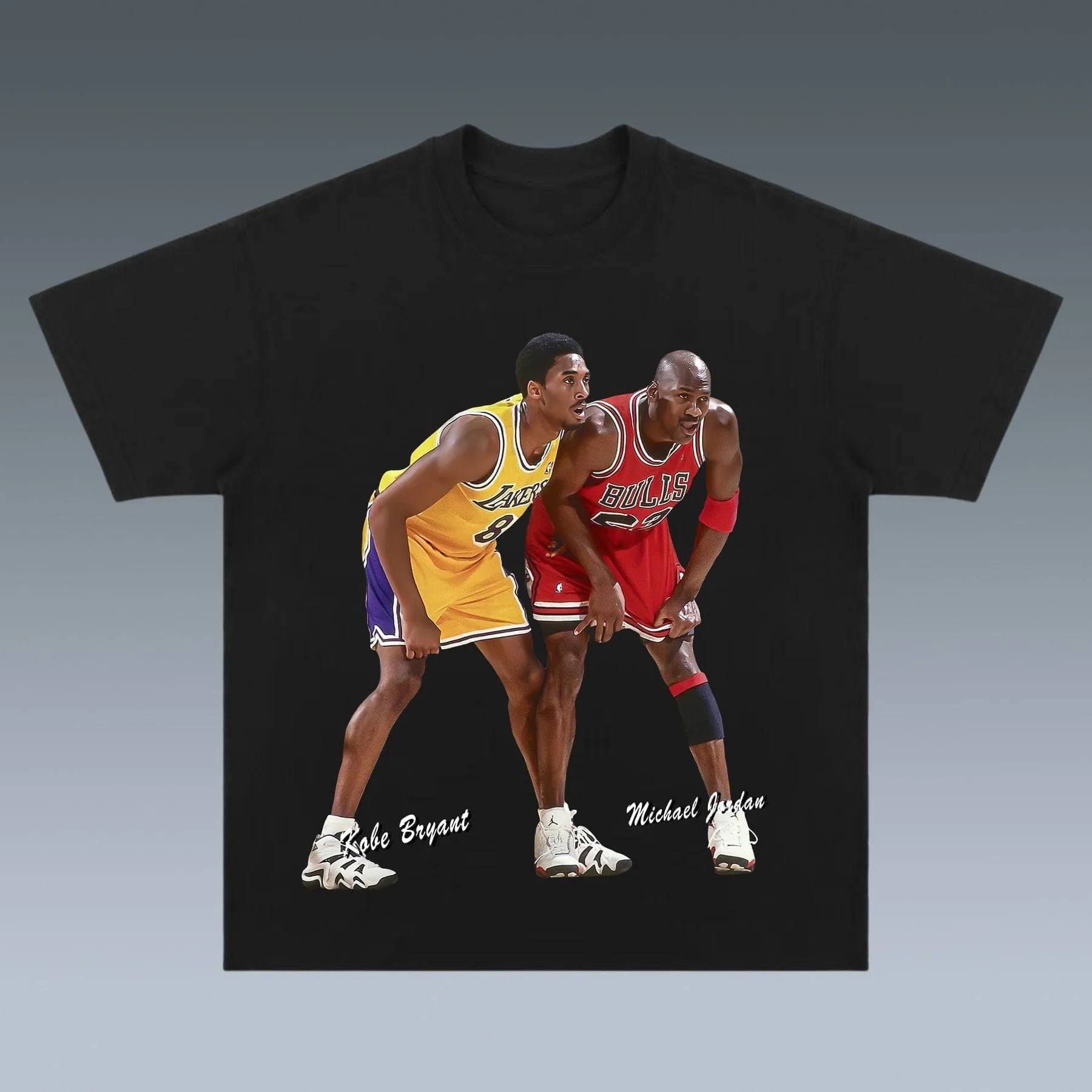VINTAGE TEE |  KOBE & MICHAEL JORDAN