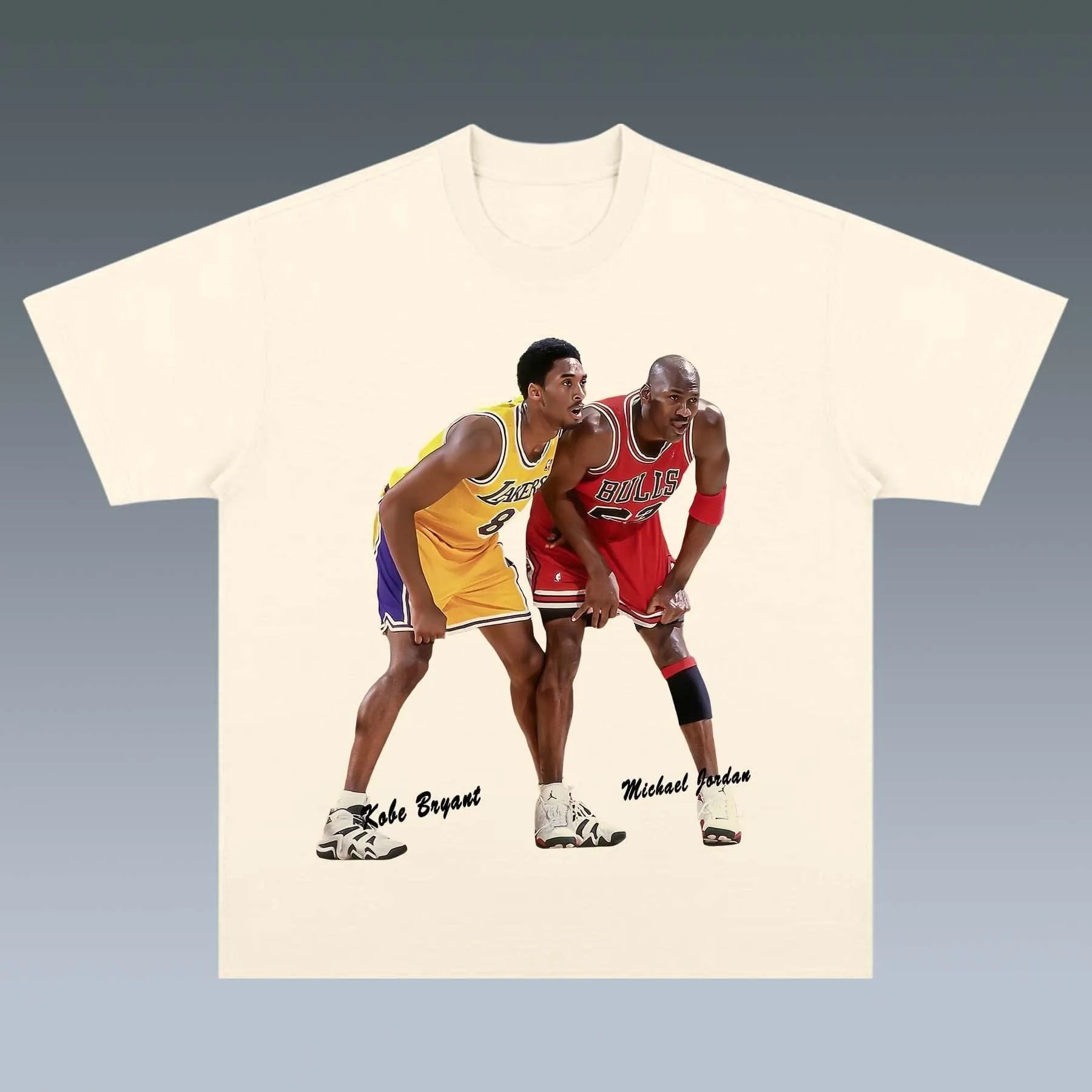 VINTAGE TEE |  KOBE & MICHAEL JORDAN