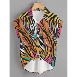 Voluptuous ( ) Animal Wild Women's Shirt (Plus Size)