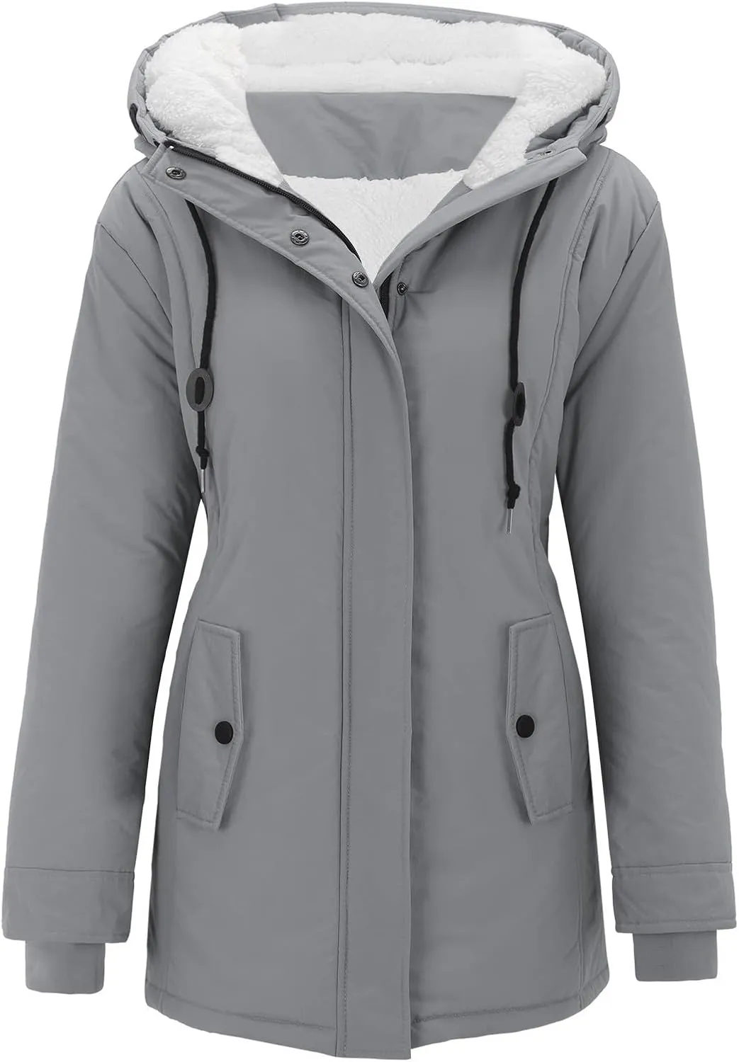 Women Plus Size Winter Overcoat Women's Jacket Thick Outwear Lined Hooded Coat Warm Trench Womens plus down