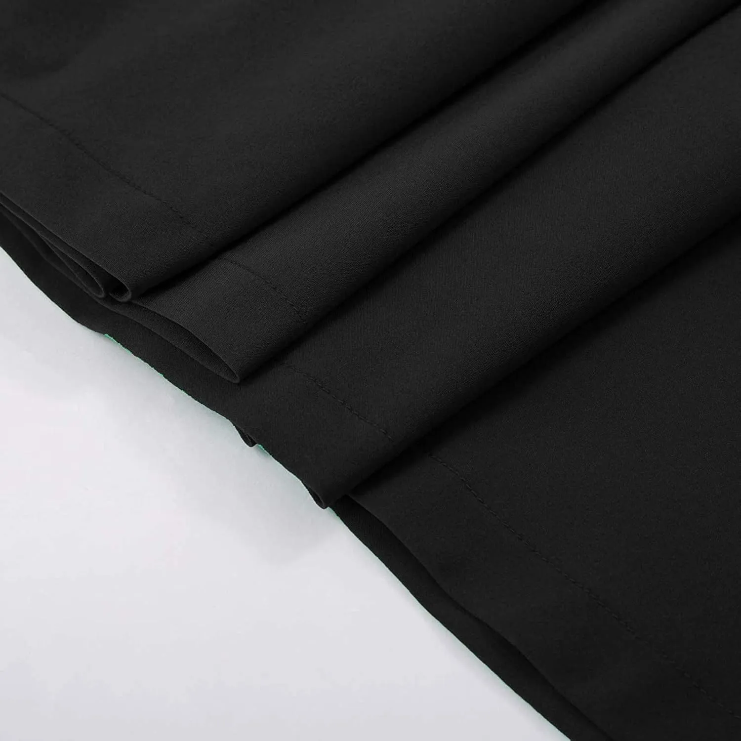 Women Vintage Skirt High Waist Pleated Skirt Midi A-Line Skirt with Pockets Summer Spring Swing Formal Casual Dresses