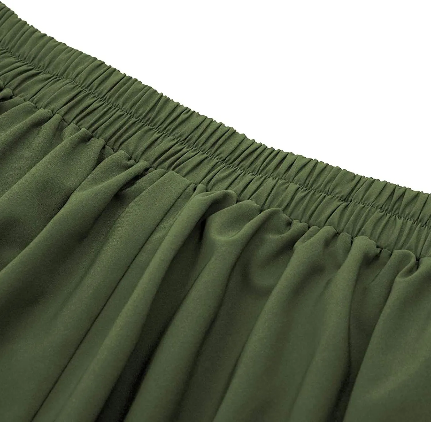 Women Vintage Skirt High Waist Pleated Skirt Midi A-Line Skirt with Pockets Summer Spring Swing Formal Casual Dresses