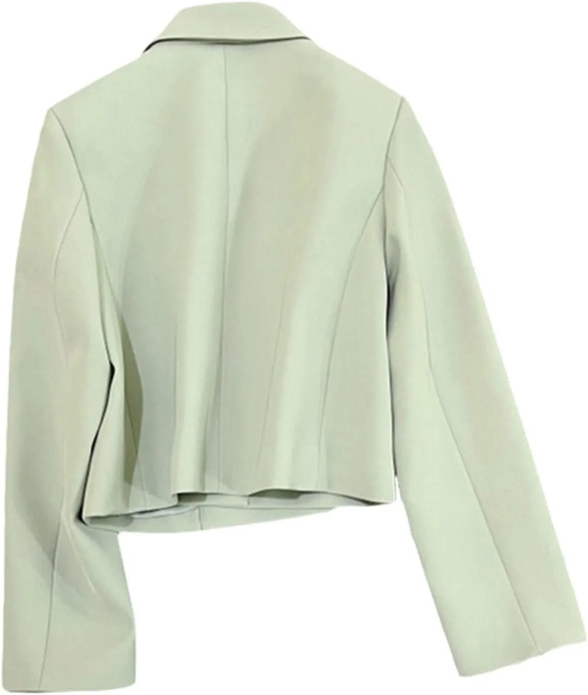 Womens Blazers Dressy Casual Cropped Long Sleeve Open Front Work Office Suit Jackets Solid Blazer with Pockets