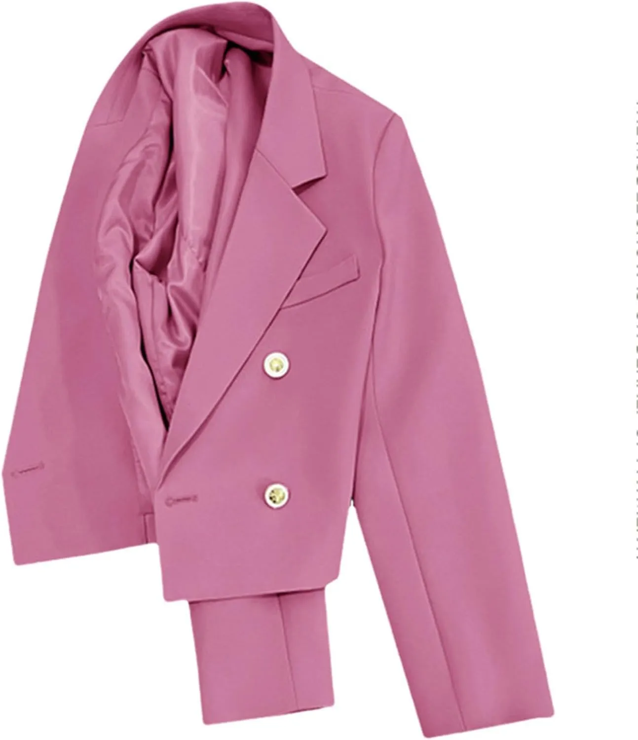 Womens Blazers Dressy Casual Cropped Long Sleeve Open Front Work Office Suit Jackets Solid Blazer with Pockets