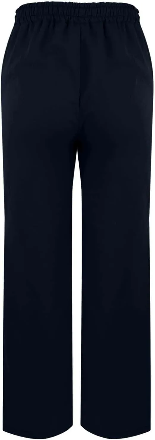 Womens Casual Cotton Linen Pants High Waist Drawstring Loose Fit Summer Spring Straight Leg Trousers with Pockets