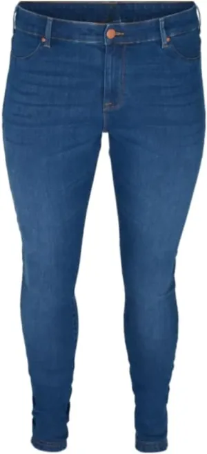 Women's Distressed/Damaged/Ripped Light Wash Denim Jeans