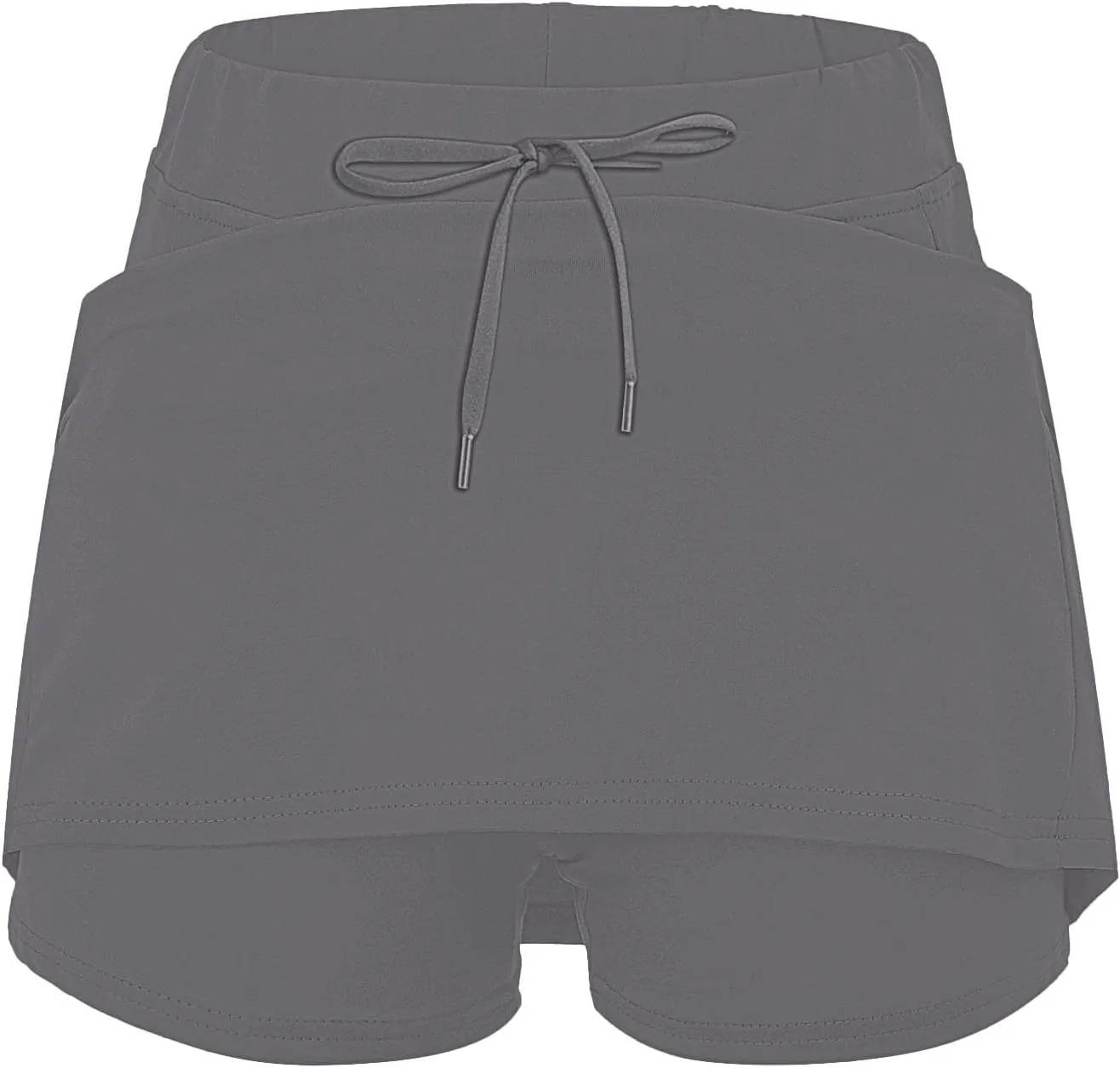 Women's Mini Tennis Skirt with Shorts Athletic Workout Lounge Golf Skorts Trendy Summer Gym Biker Cycling Shorts