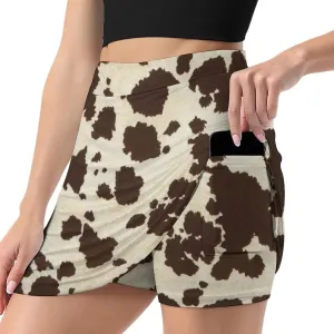 Women's Skorts Skirts A-line Short Trouser Skirt Casual Light Proof Trouser Skirt with Pocket Skirt S-3XL