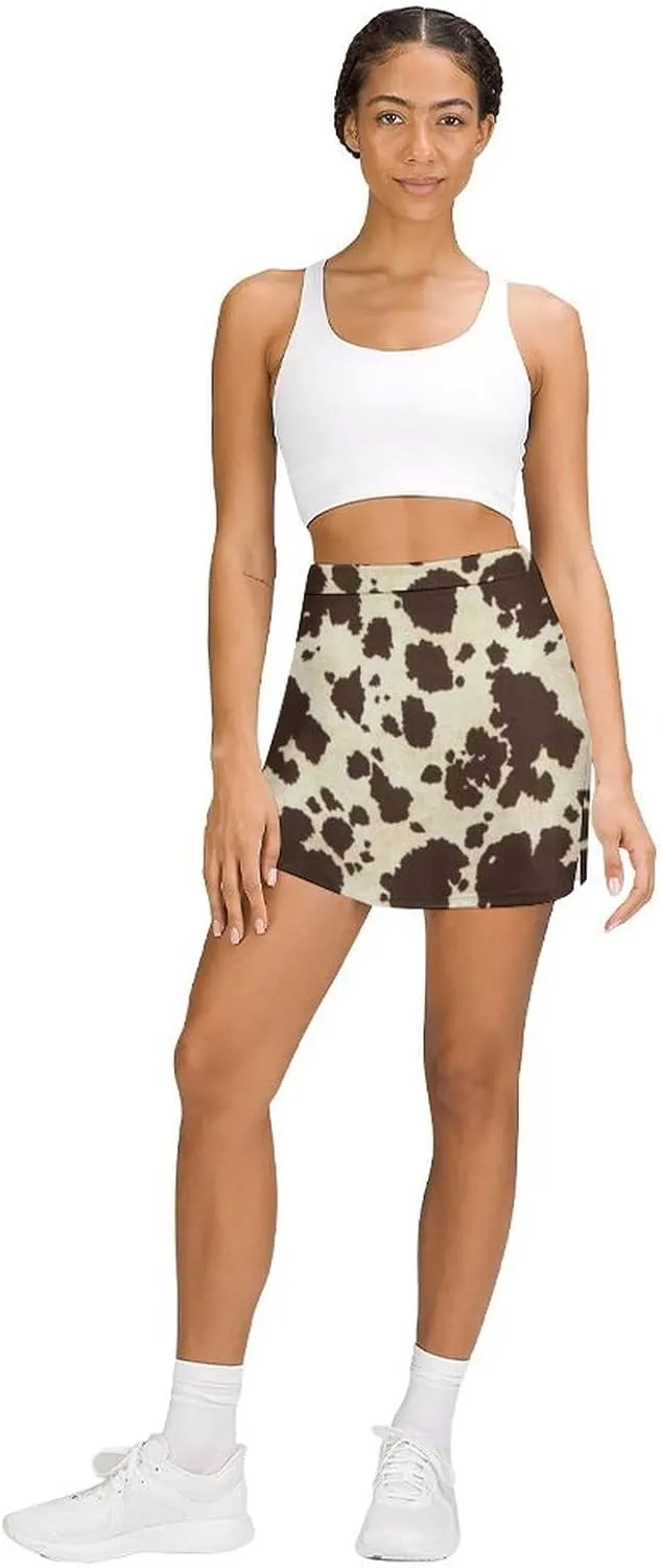 Women's Skorts Skirts A-line Short Trouser Skirt Casual Light Proof Trouser Skirt with Pocket Skirt S-3XL