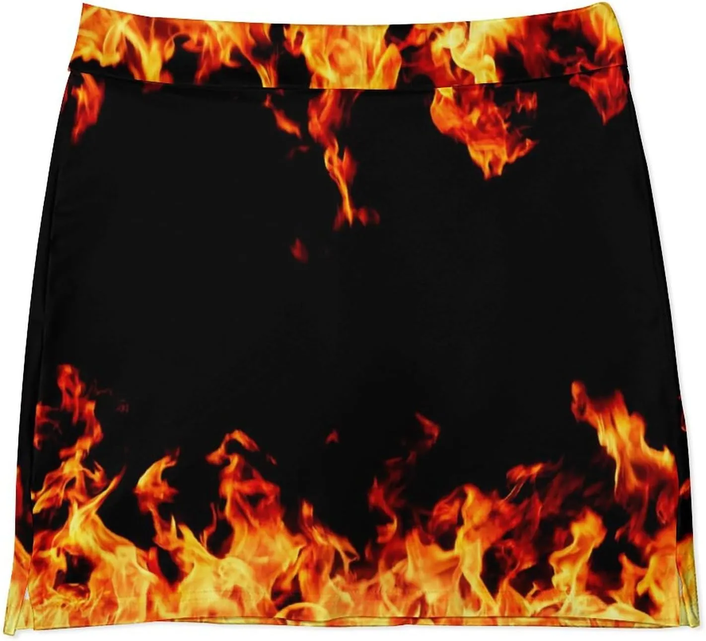 Women's Tennis Skirt, Golf Skorts Light Proof A-line Trouser Skirt with Pockets