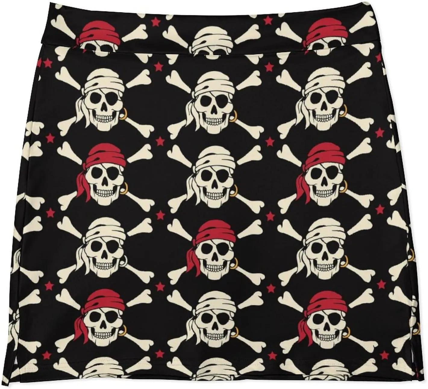 Women's Tennis Skirt, Golf Skorts Light Proof A-line Trouser Skirt with Pockets