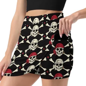 Women's Tennis Skirt, Golf Skorts Light Proof A-line Trouser Skirt with Pockets