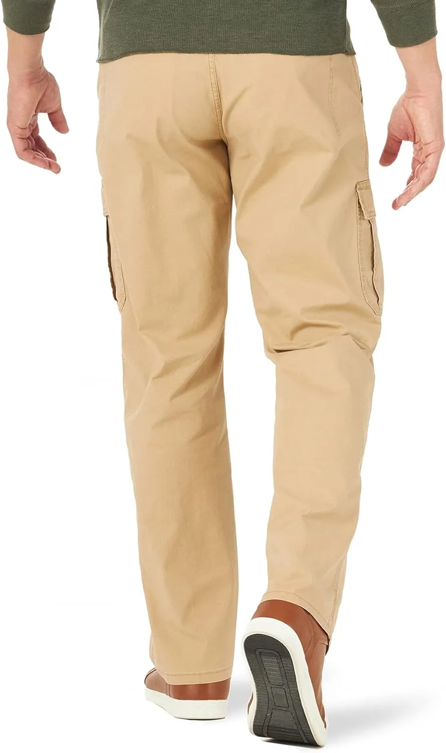 Wrangler Authentics Men's Relaxed Fit Stretch Cargo Pant