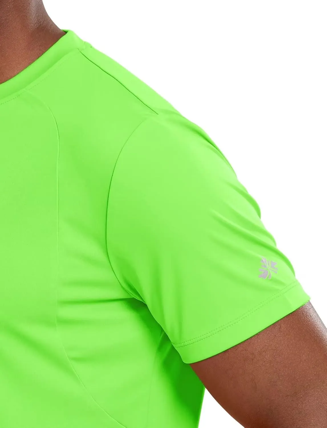 Zengjo Athletic T Shirts for Men,Quick Dry Gym Workout Running Sport Moisture Wicking Short-Sleeve Crewneck Tee
