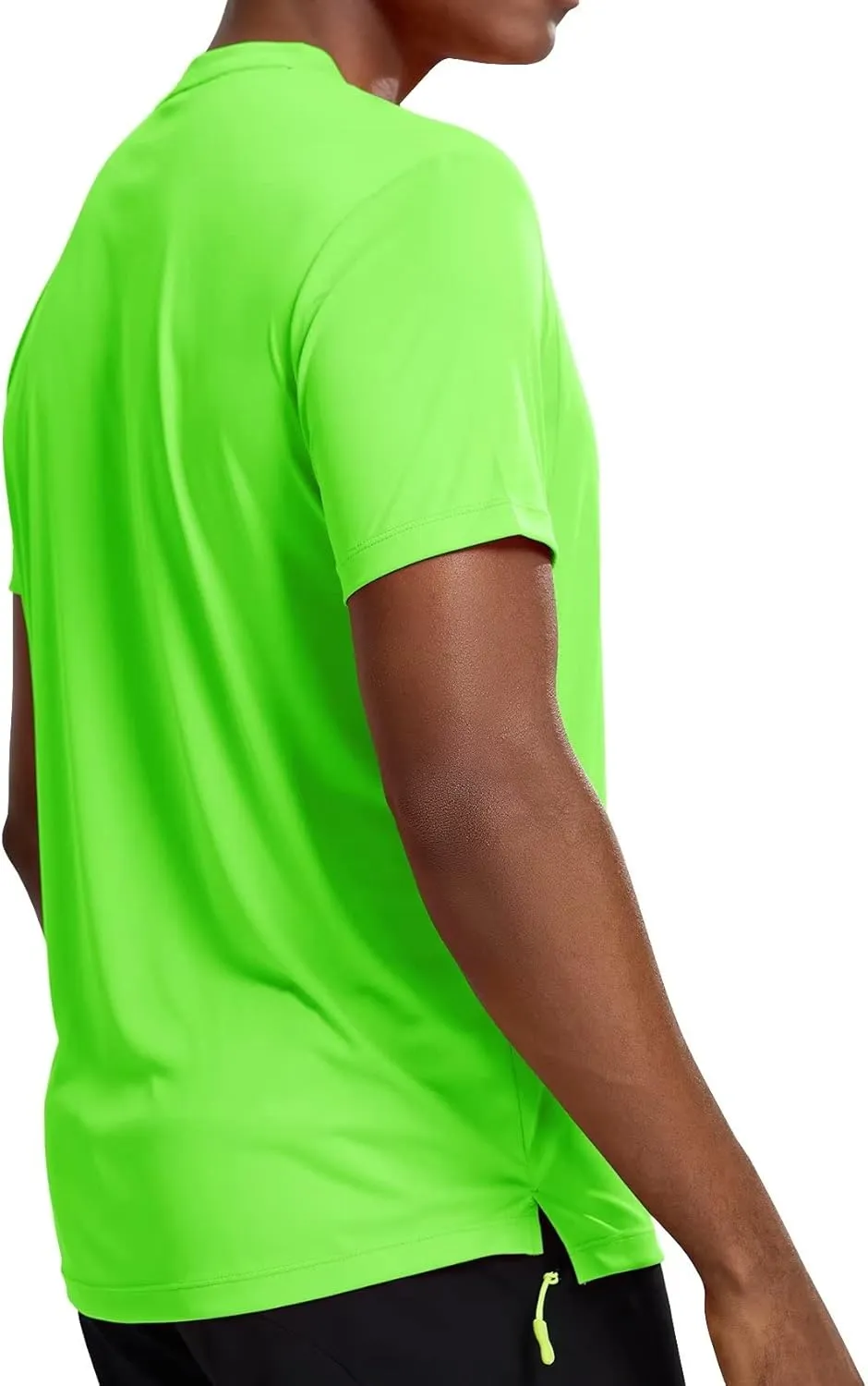 Zengjo Athletic T Shirts for Men,Quick Dry Gym Workout Running Sport Moisture Wicking Short-Sleeve Crewneck Tee